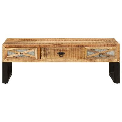 Table basse bois naturel