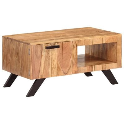 Table basse bois salon