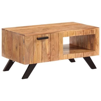 Table basse bois salon