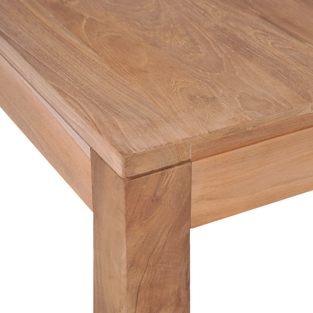 Table basse carrée bois