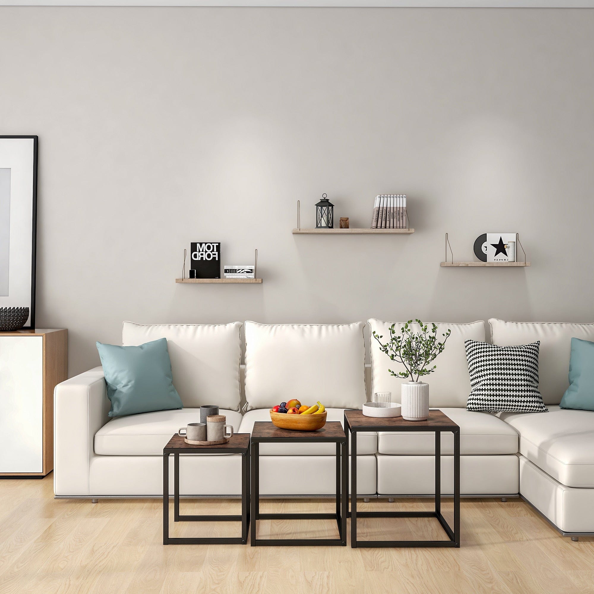 Table basse carrée gigogne