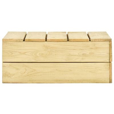 Table basse de jardin en bois
