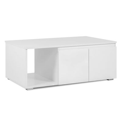Table basse de salon blanche