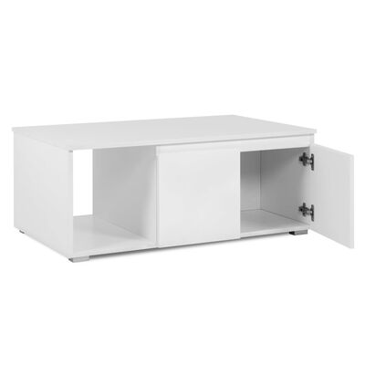 Table basse de salon blanche