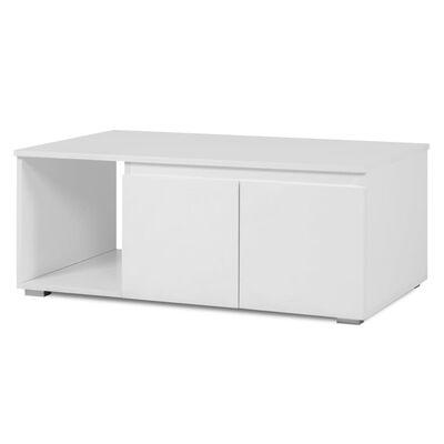 Table basse de salon blanche