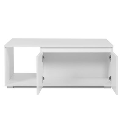 Table basse de salon blanche