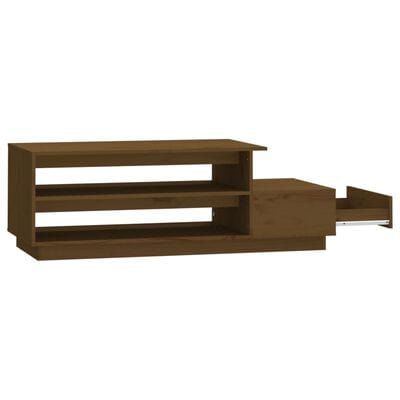 Table basse de salon brun