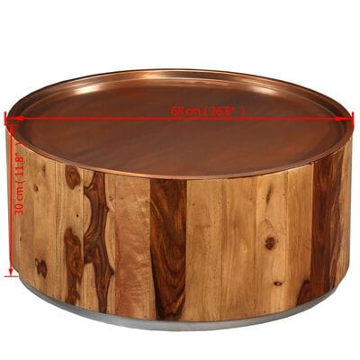 Table basse design ronde