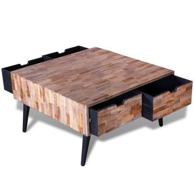 Table basse en bois moderne