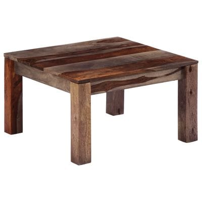 Table basse en bois naturel