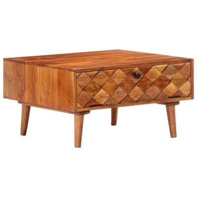 Table basse en d'acacia