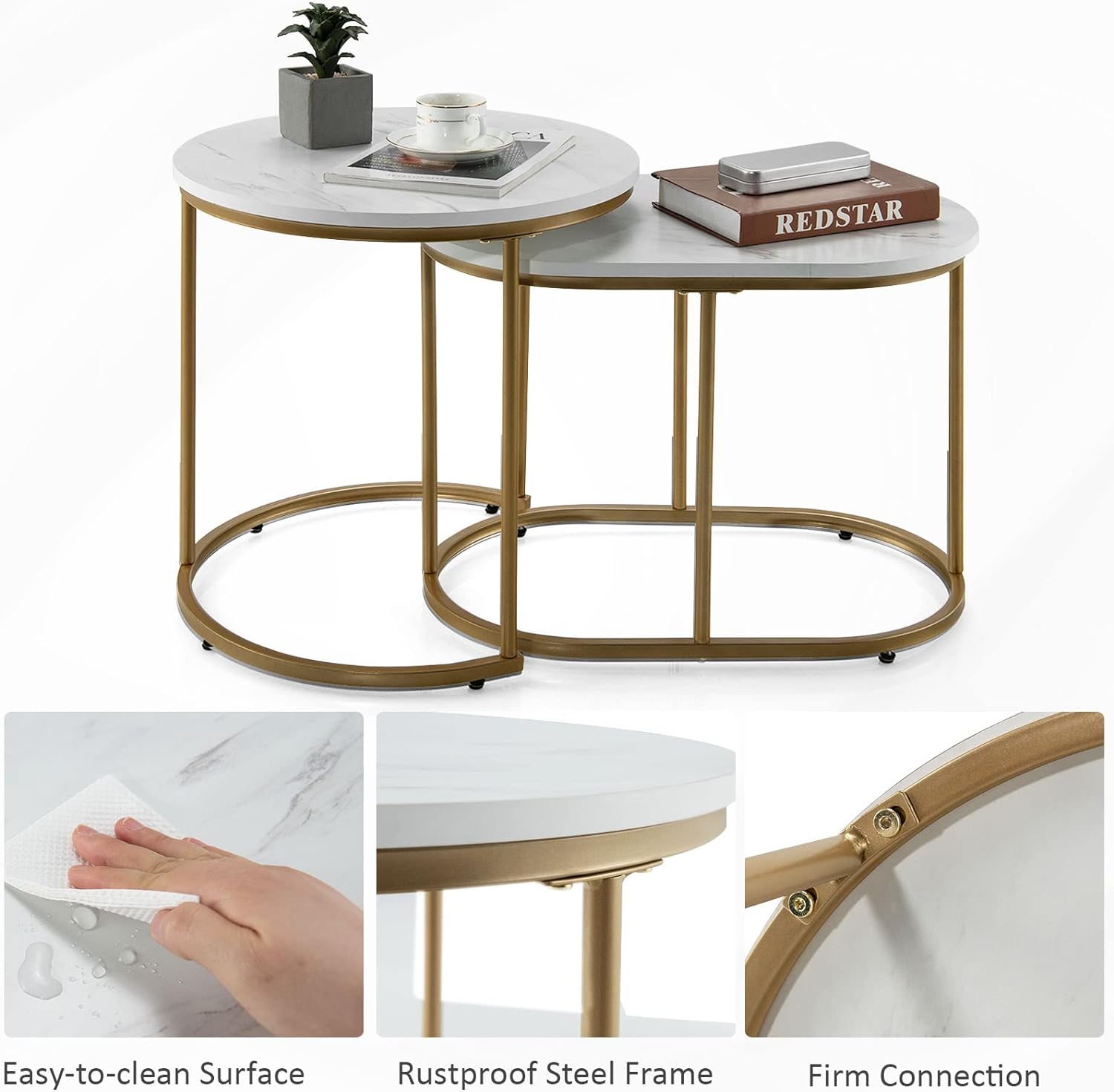 Table basse en marbre