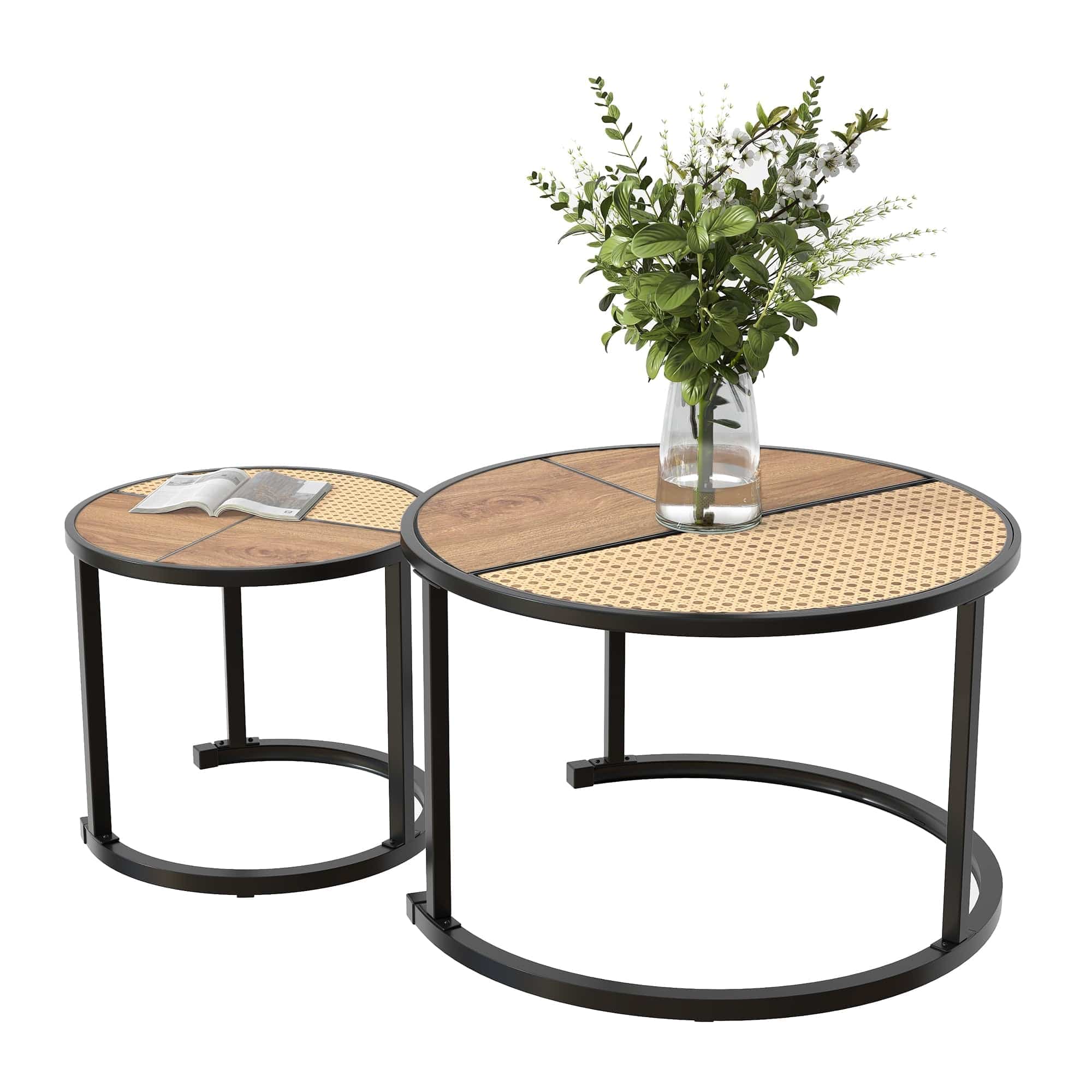 Table basse gigogne bois