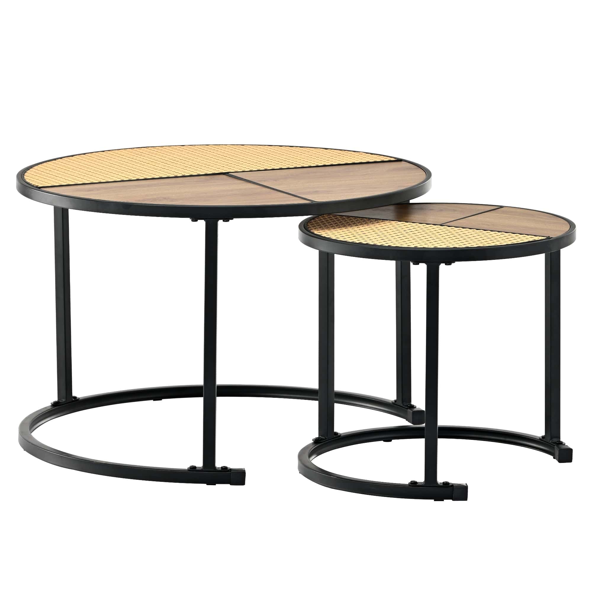 Table basse gigogne bois