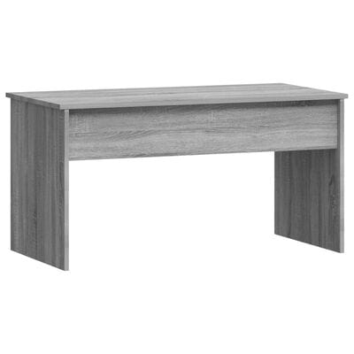 Table basse gris relevable