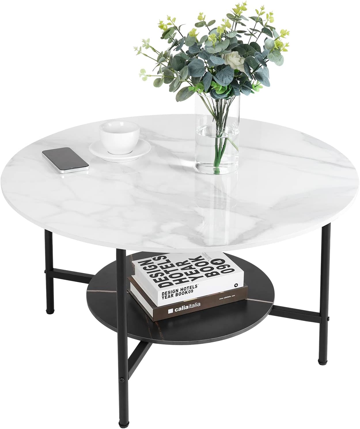Table basse marbre ronde