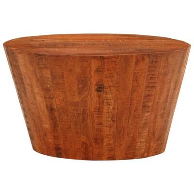 Table basse ronde bois massif