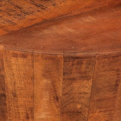 Table basse ronde bois massif