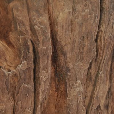 Table basse ronde en teck