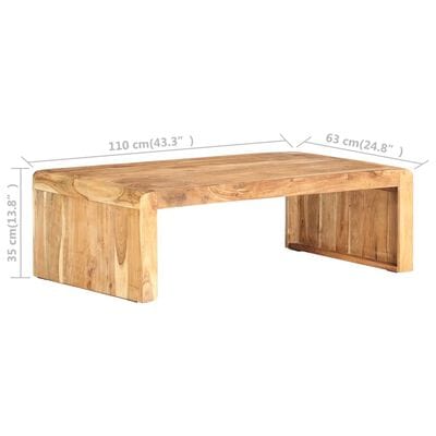 Table basse rustique