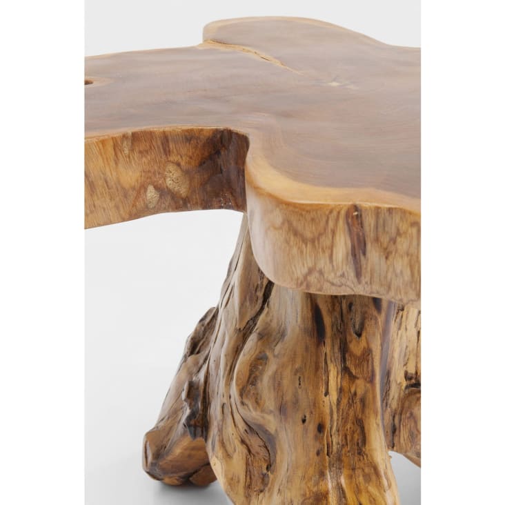 Table basse tronc
