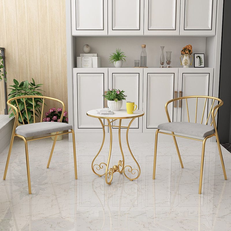 Table bistrot marbre