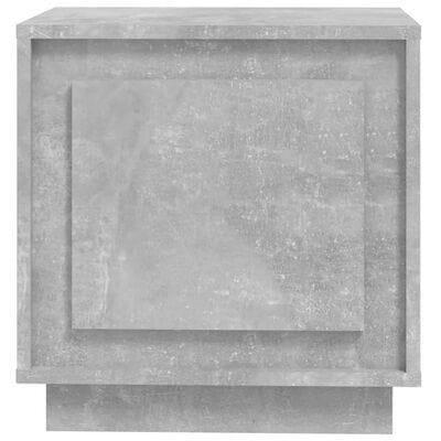 Table chevet gris