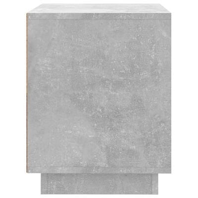 Table chevet gris