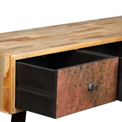 Table console bois