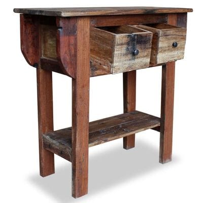 Table console rustique