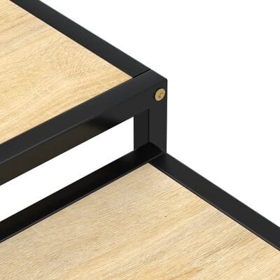 Table d appoint metal noir