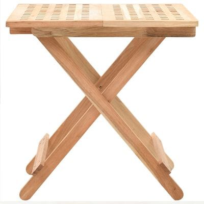 Table d'appoint pliante en bois