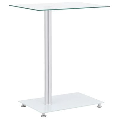 Table d'appoint transparente