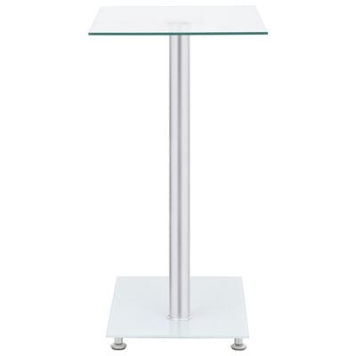 Table d'appoint transparente
