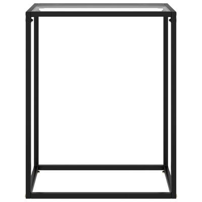 Table d appoint transparente