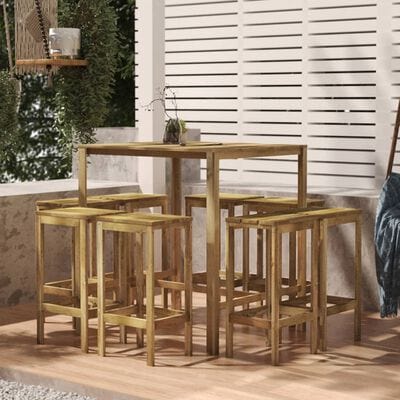Table de bar jardin