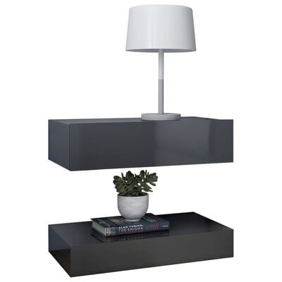 Table de chevet avec led
