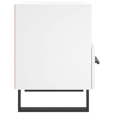 Table de chevet blanche design