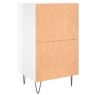 Table de chevet blanche haute