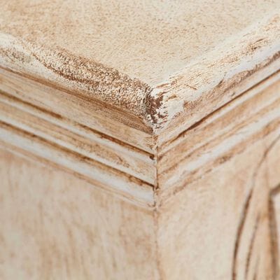 Table de chevet bois clair