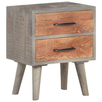 Table de chevet bois massif design