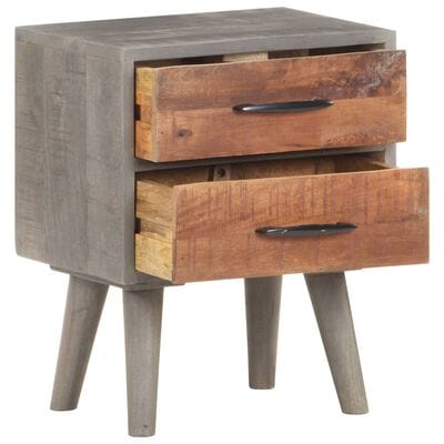 Table de chevet bois massif design