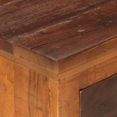 Table de chevet bois recyclé