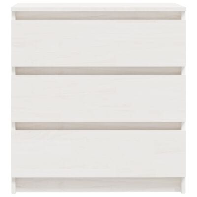 Table de chevet large blanc