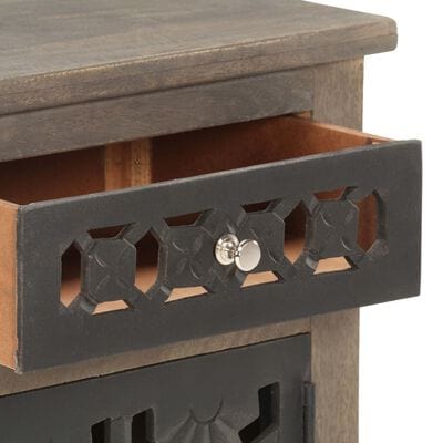 Table de chevet taupe