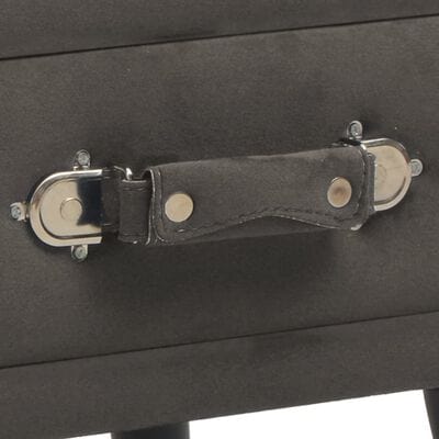 Table de chevet velour