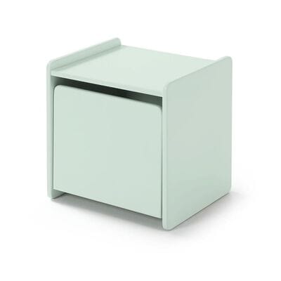 Table de chevet vert menthe