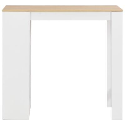Table de cuisine blanche