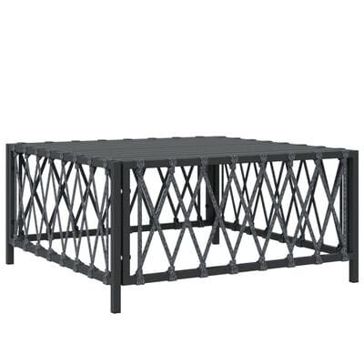 Table de jardin anthracite