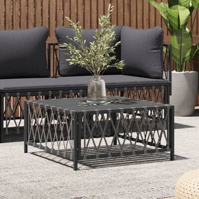 Table de jardin anthracite